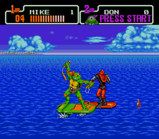 Teenage Mutant Ninja Turtles Hyperstone Heist - Sega Genesis
