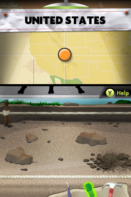 Digging for Dinosaurs - Nintendo DS