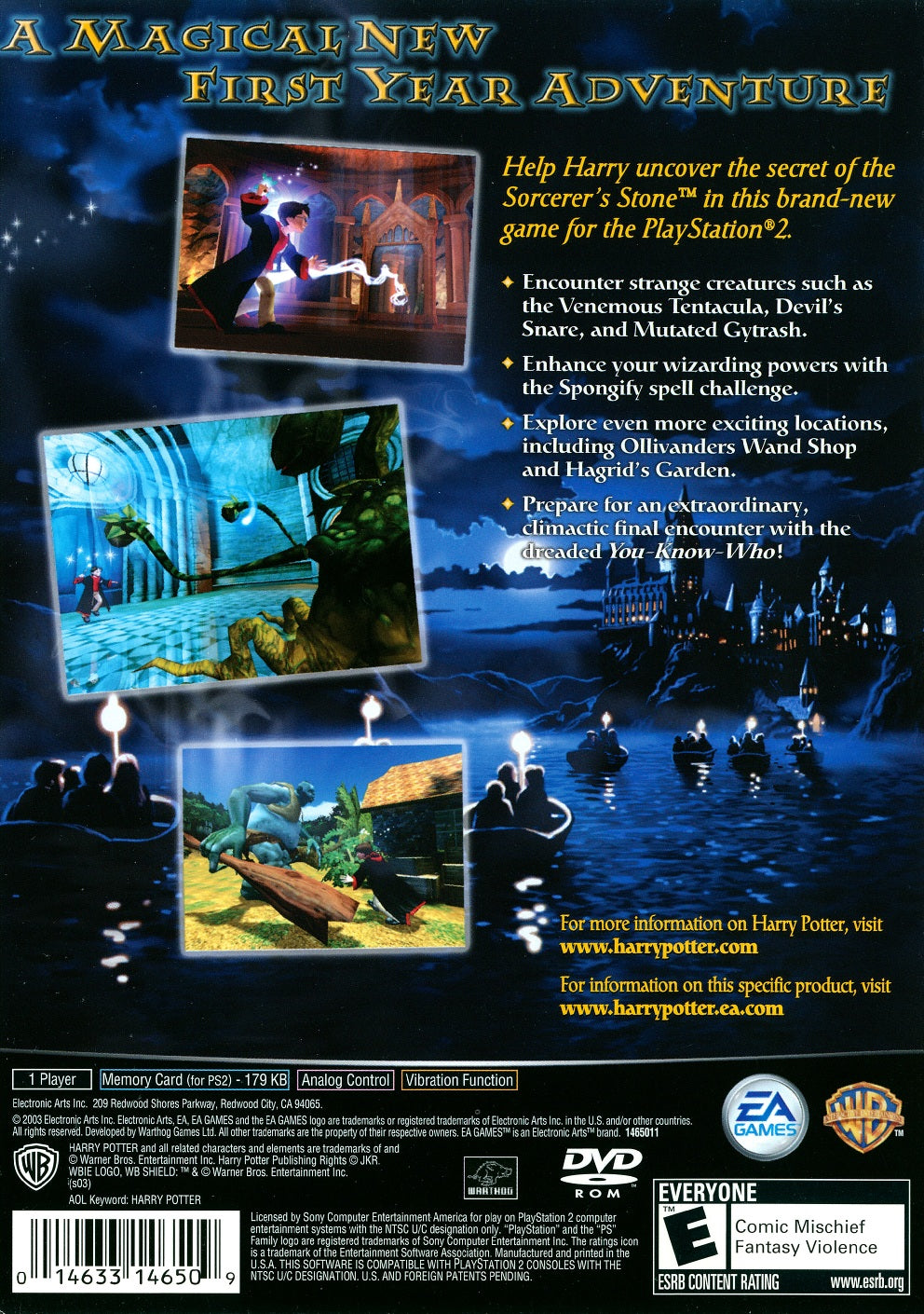 Harry Potter Sorcerers Stone - Playstation 2