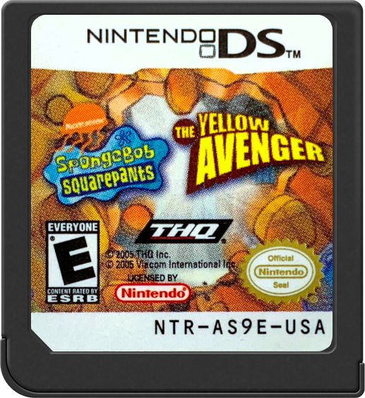 SpongeBob SquarePants Yellow Avenger - Nintendo DS - Retro Island Gaming