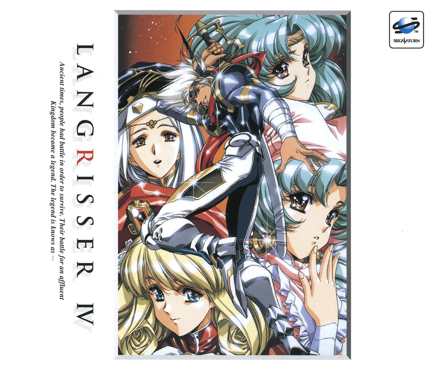 Langrisser IV - JP Sega Saturn