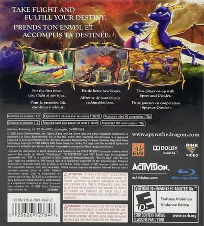 Legend of Spyro Dawn of the Dragon - Playstation 3 - Retro Island Gaming