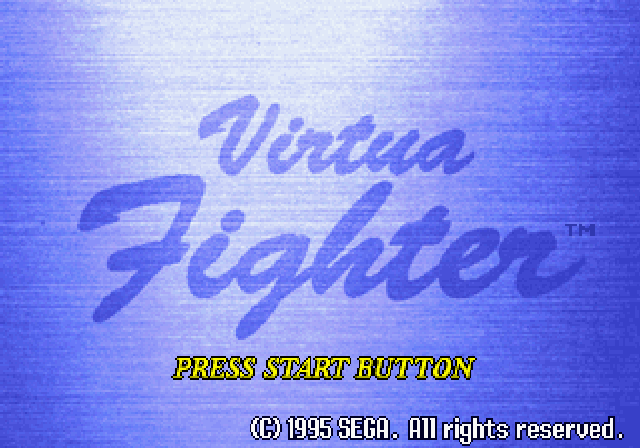 Virtua Fighter [Not For Resale] - Sega Saturn