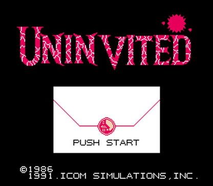 Uninvited - NES - Retro Island Gaming
