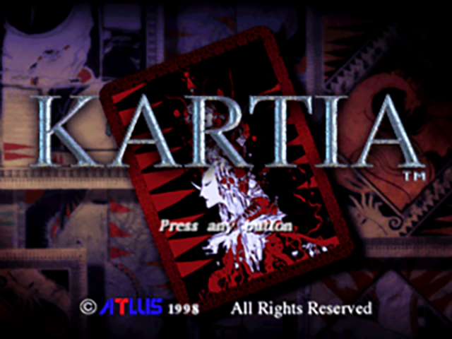 Kartia Word of Fate - Playstation