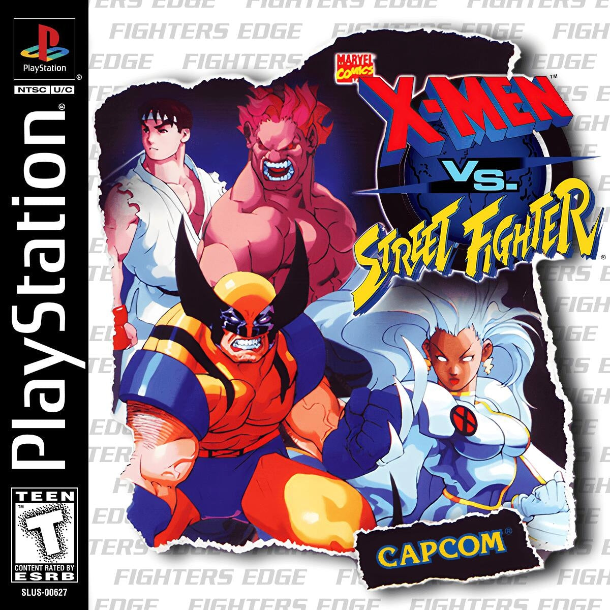 X-men vs Street Fighter - Playstation