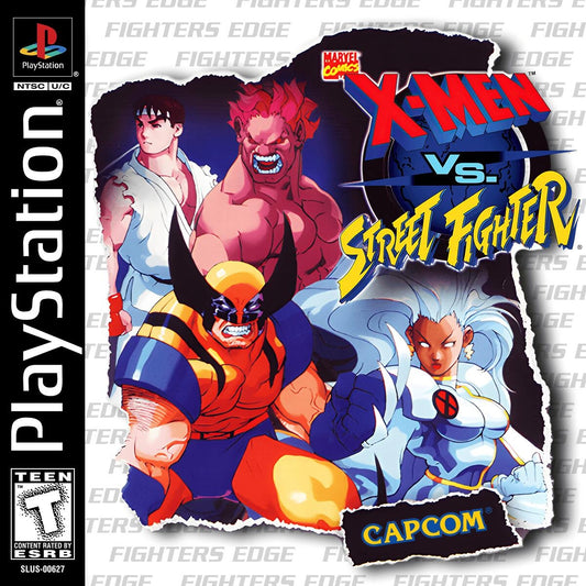 X-men vs Street Fighter - Playstation - Retro Island Gaming