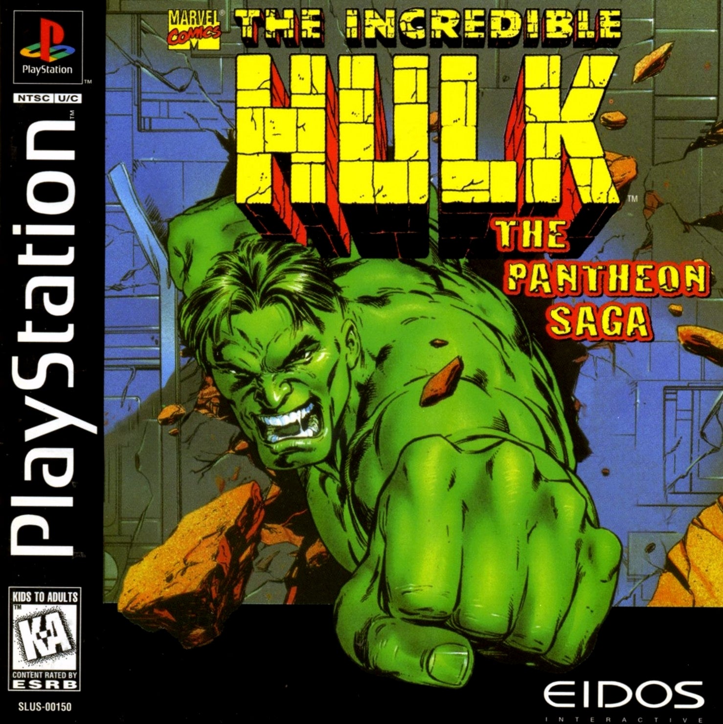 Incredible Hulk The Pantheon Saga - Playstation