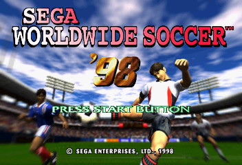 Sega Worldwide Soccer 98 - JP Sega Saturn