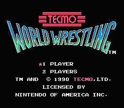 Tecmo World Wrestling - NES - Retro Island Gaming