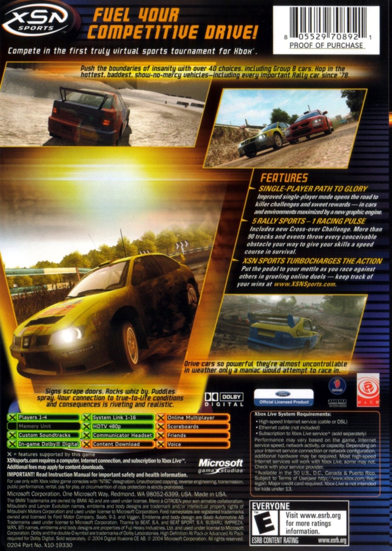 Ralli Sport Challenge 2 - Xbox - Retro Island Gaming
