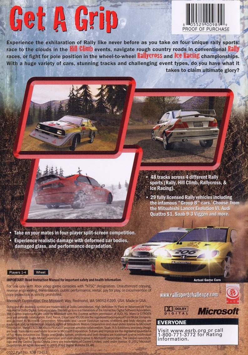 Ralli Sport Challenge - Xbox - Retro Island Gaming