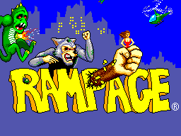 Rampage - Sega Master System - Retro Island Gaming