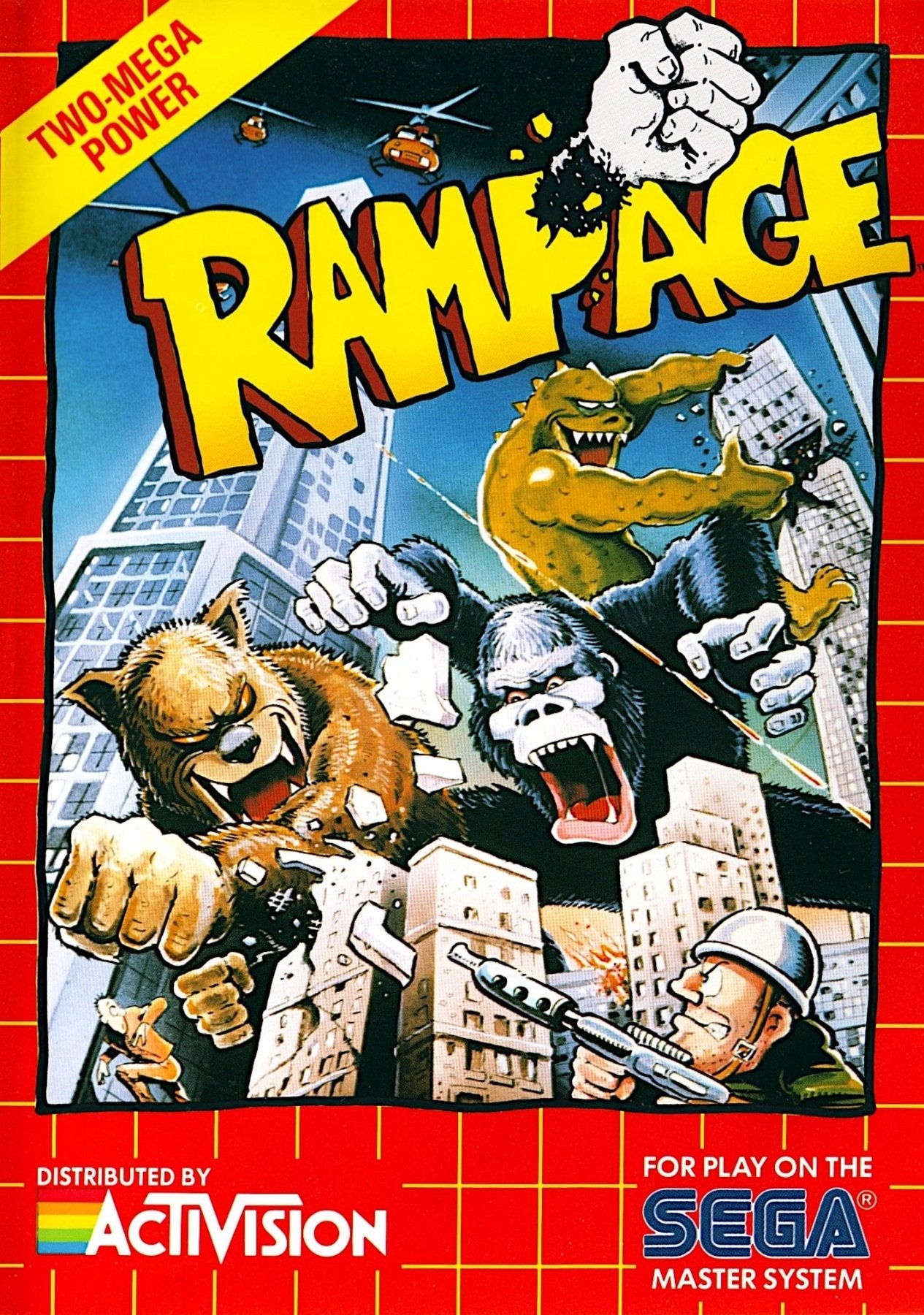 Rampage - Sega Master System - Retro Island Gaming