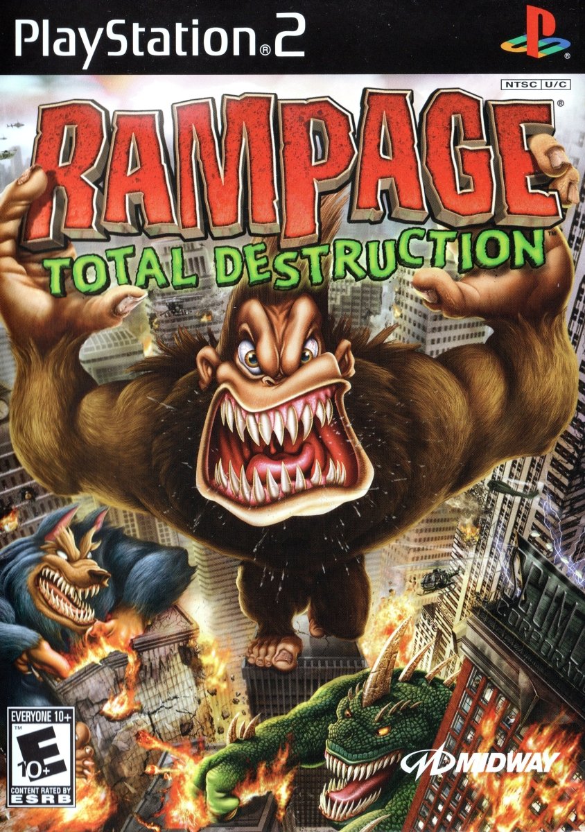 Rampage Total Destruction - Playstation 2 - Retro Island Gaming