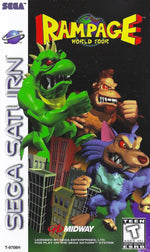 Rampage World Tour - Sega Saturn - Retro Island Gaming