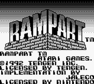 Rampart - GameBoy - Retro Island Gaming