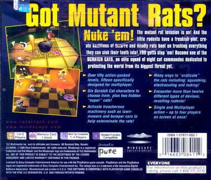 Rat Attack - Playstation - Retro Island Gaming