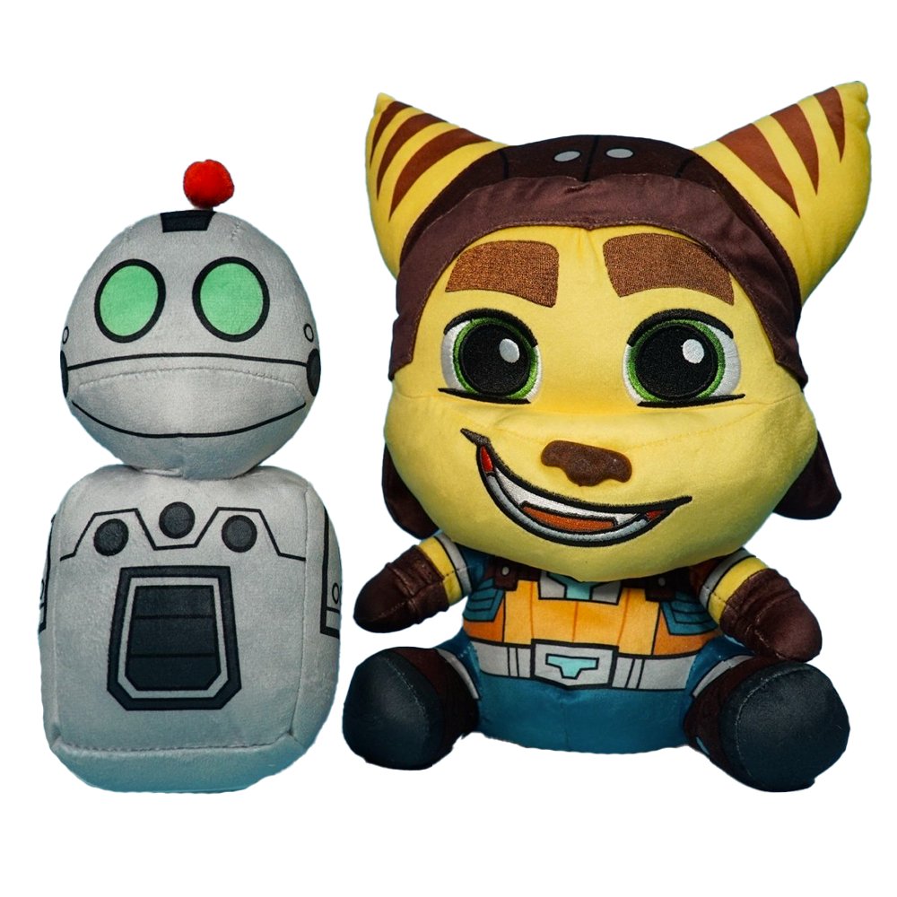 Ratchet and Clank 10" Magnetic Plush - Retro Island Gaming