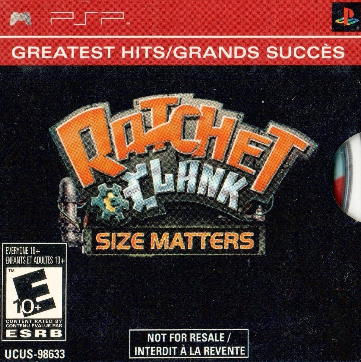 Ratchet & Clank: Size Matters [Greatest Hits Not For Resale] - PSP - Retro Island Gaming