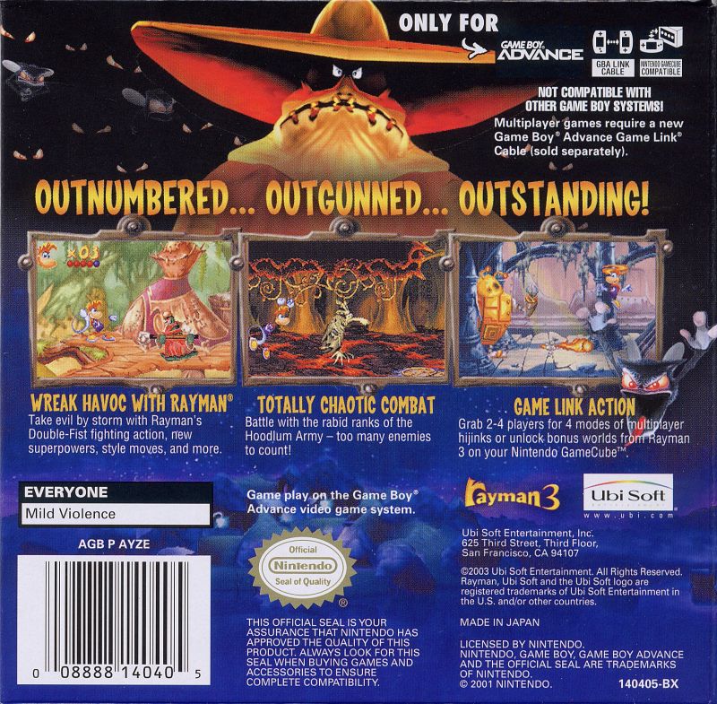 Rayman 3 - GameBoy Advance - Retro Island Gaming