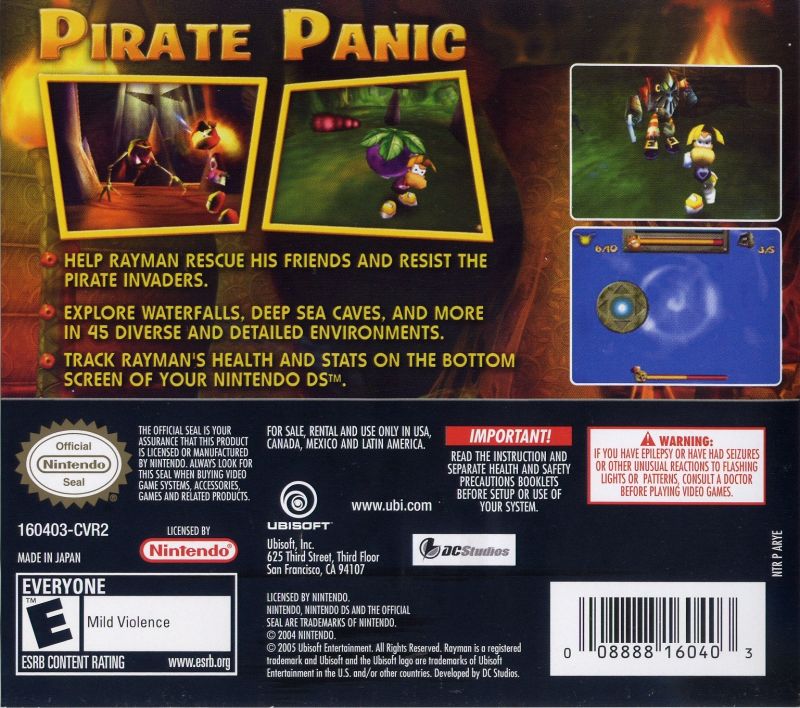 Rayman DS - Nintendo DS - Retro Island Gaming