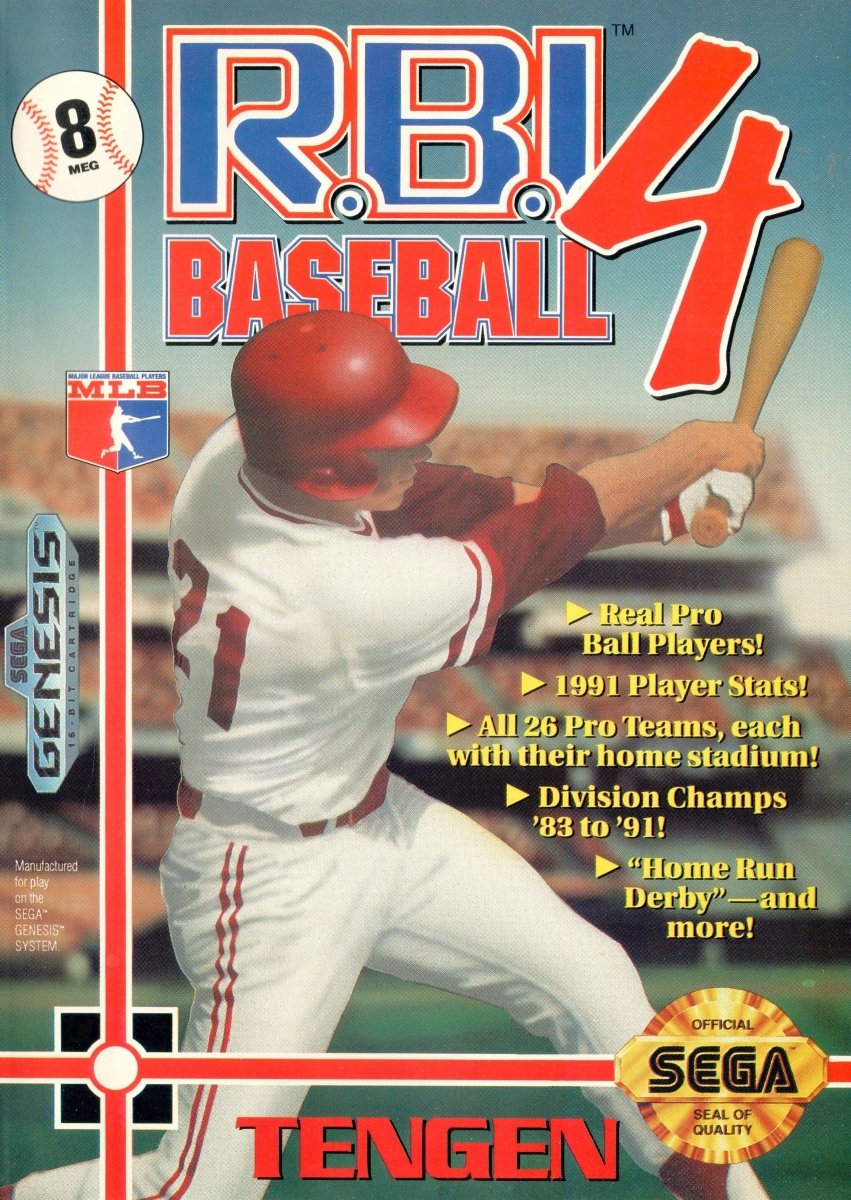 RBI Baseball 4 - Sega Genesis - Retro Island Gaming