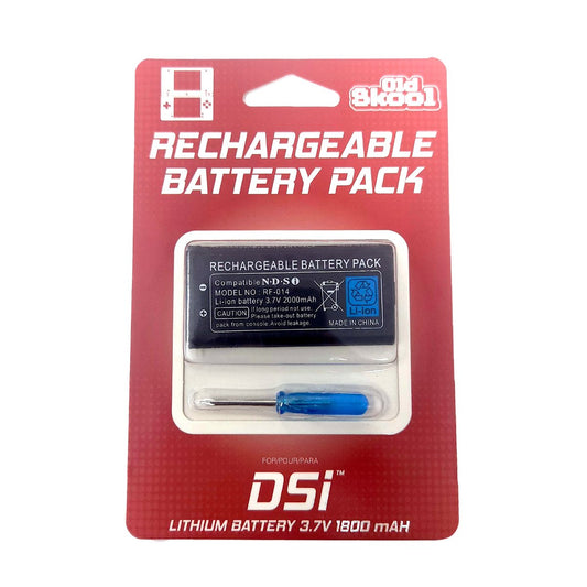 Rechargeable Battery Pack for Nintendo DSi - Old Skool - Retro Island Gaming