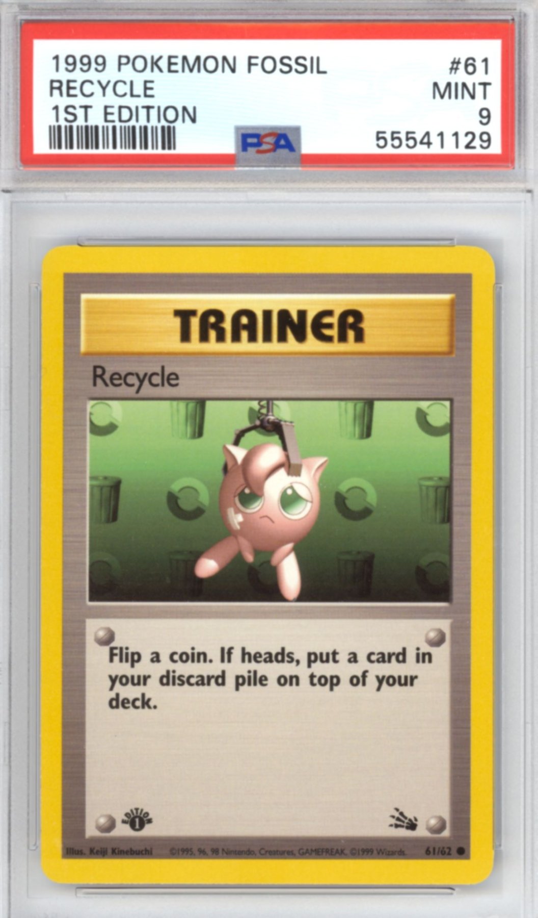 Recycle [1st Edition] #61 - Pokemon Fossil - Retro Island Gaming