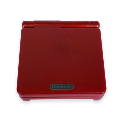 Red GameBoy Advance SP System (AGS-001) - Certified Tested & Cleaned - Retro Island Gaming