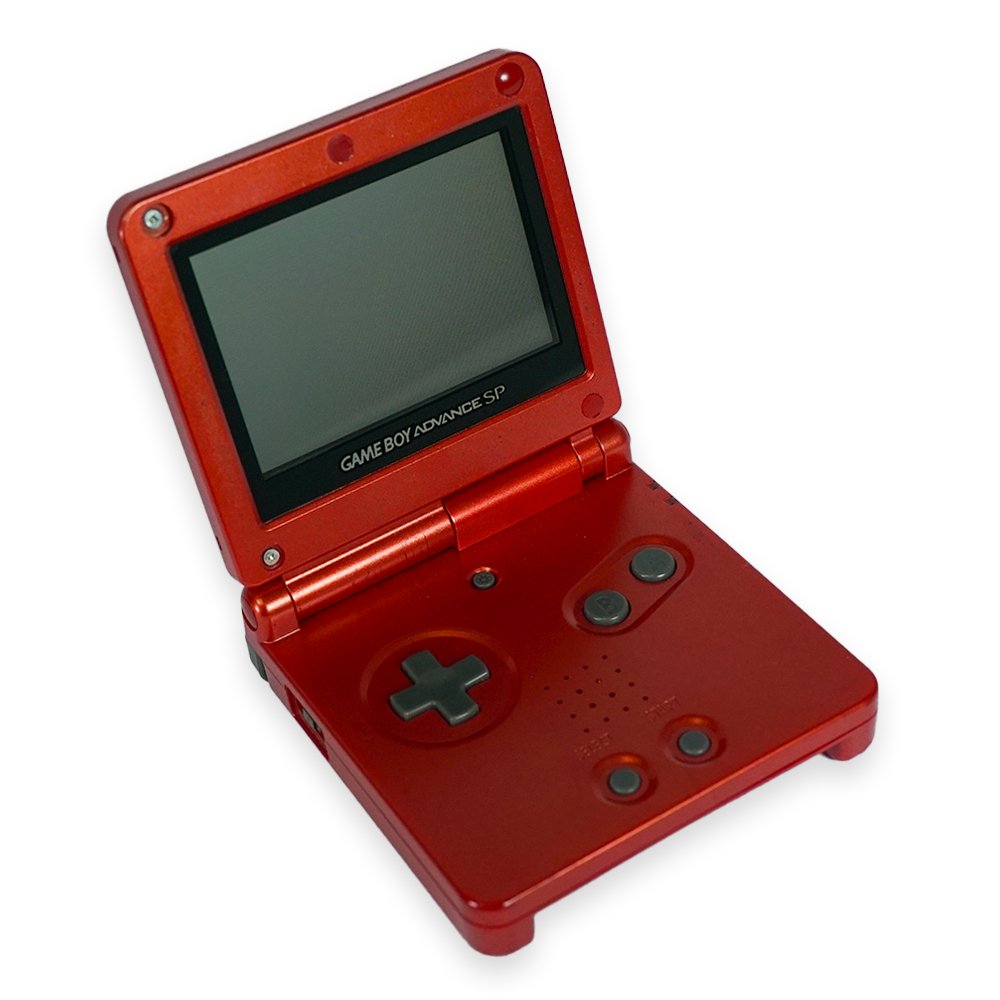 Red GameBoy Advance SP System (AGS-001) - Certified Tested & Cleaned - Retro Island Gaming