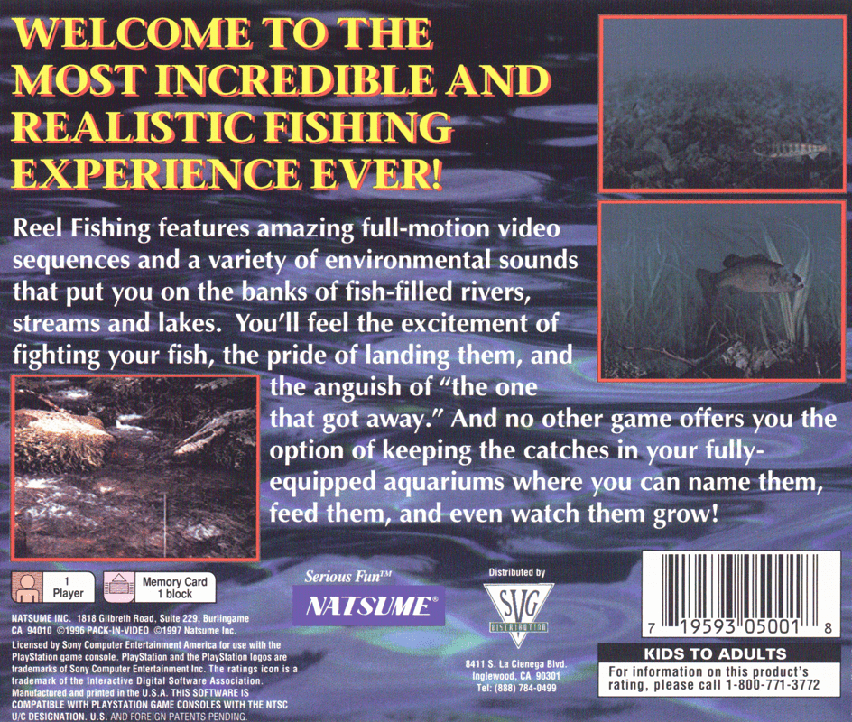 Reel Fishing - Playstation - Retro Island Gaming