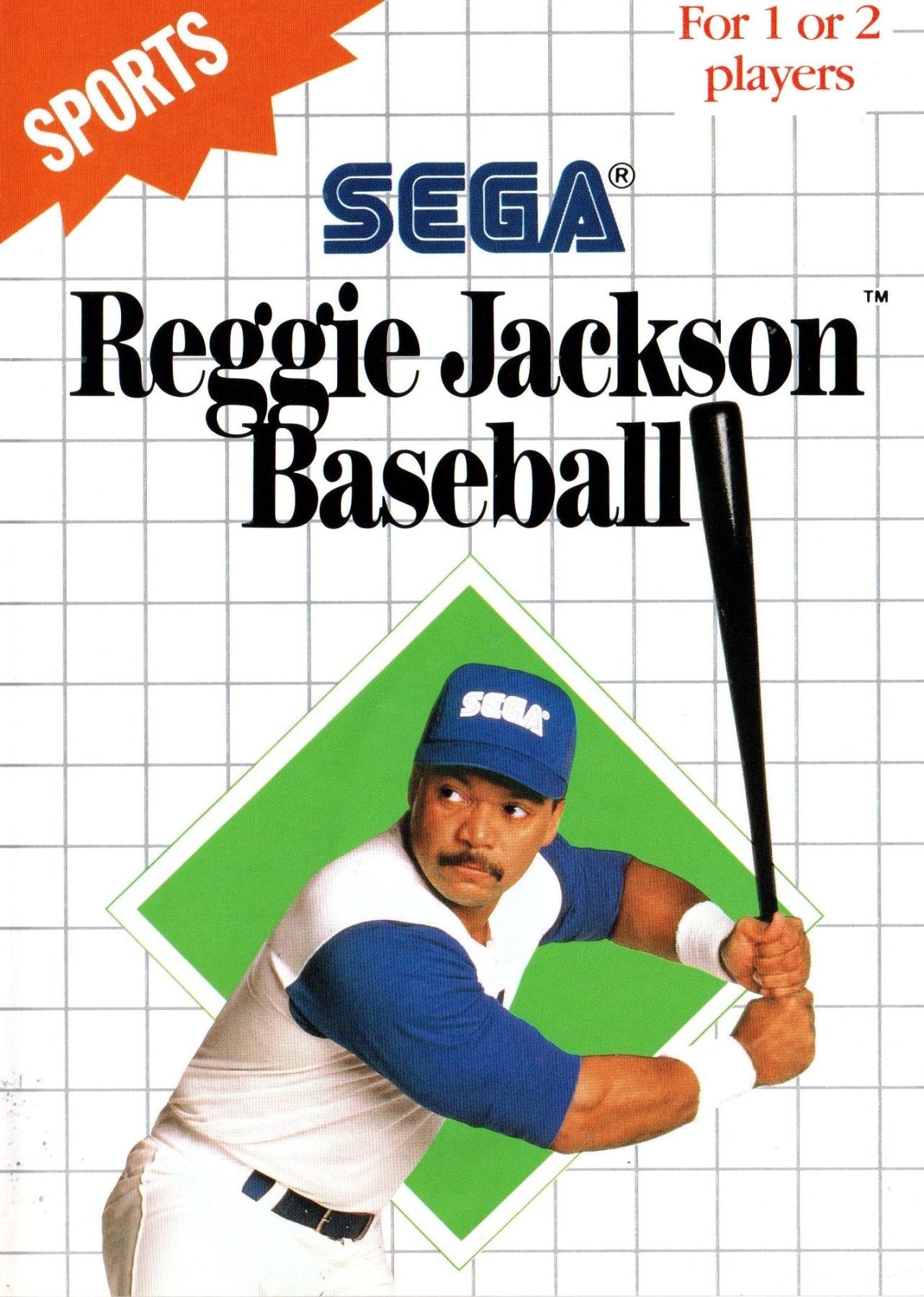 Reggie Jackson Baseball - Sega Master System - Retro Island Gaming