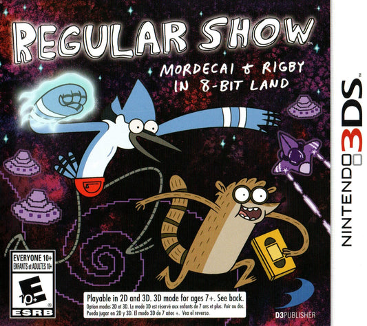 Regular Show: Mordecai & Rigby in 8-Bit Land - Nintendo 3DS - Retro Island Gaming