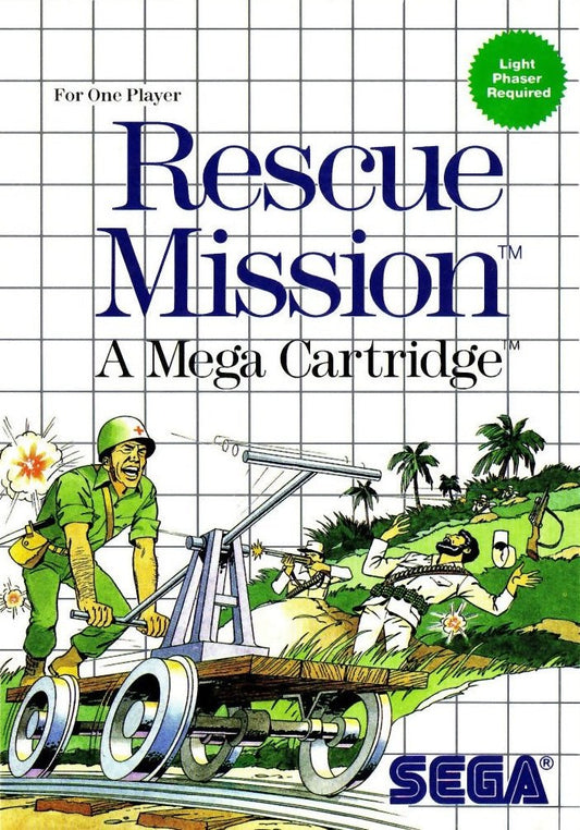 Rescue Mission - Sega Master System - Retro Island Gaming