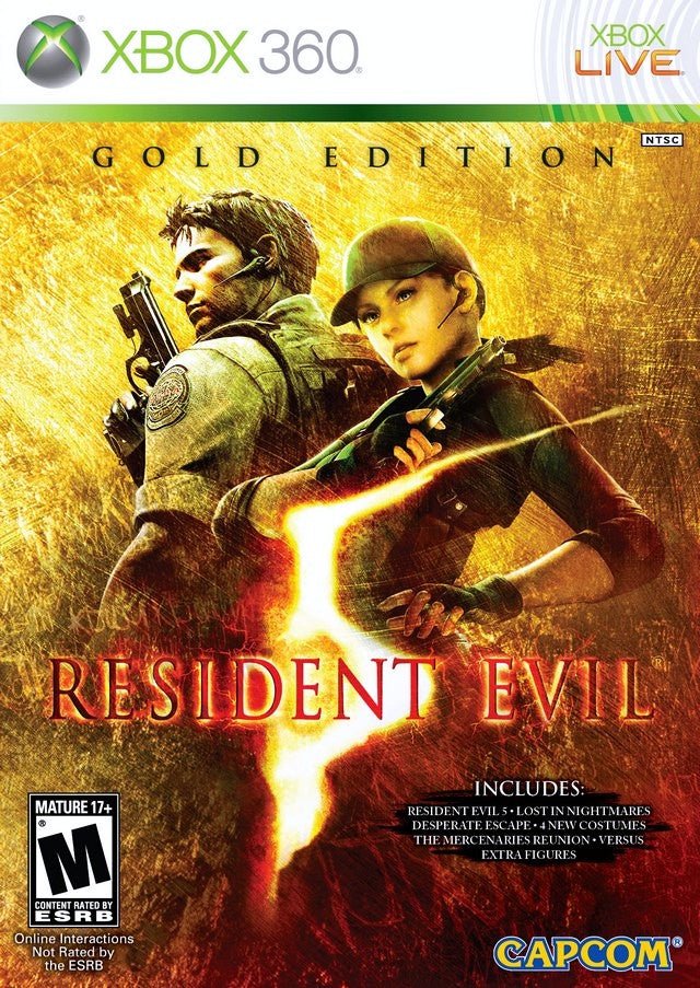 Resident Evil 5 [Gold Edition] - Xbox 360 - Retro Island Gaming