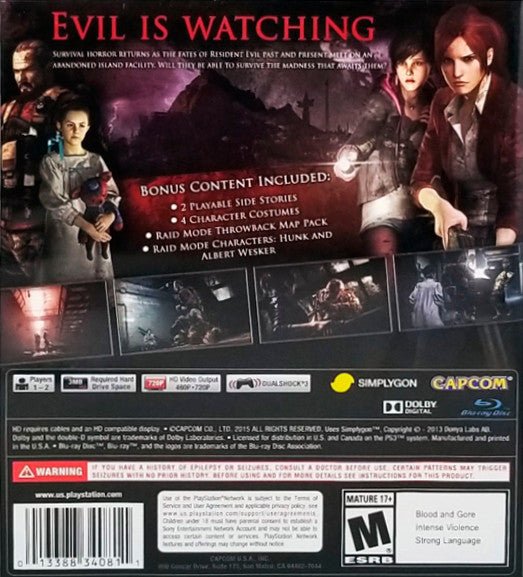 Resident Evil Revelations 2 - Playstation 3 - Retro Island Gaming