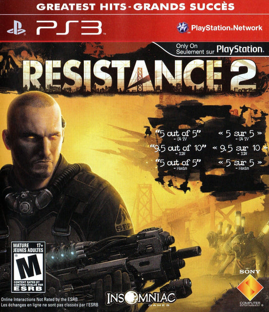 Resistance 2 [Greatest Hits] - Playstation 3 - Retro Island Gaming