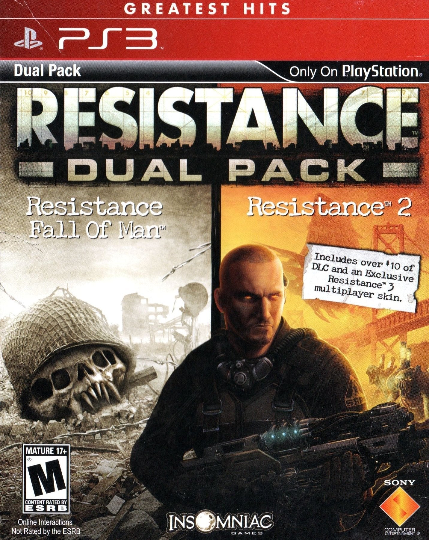 Resistance [Greatest Hits Dual Pack] - Playstation 3 - Retro Island Gaming