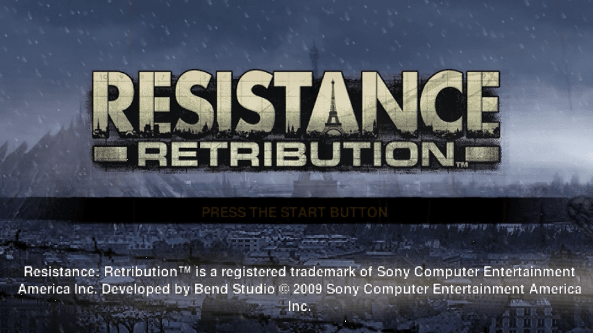 Resistance: Retribution - PSP - Retro Island Gaming