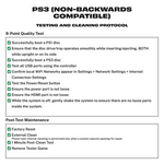 ri-hardware-protocol:d4d5e447dd5a Testing protocol for PS3 (Non-Backwards Compatible)