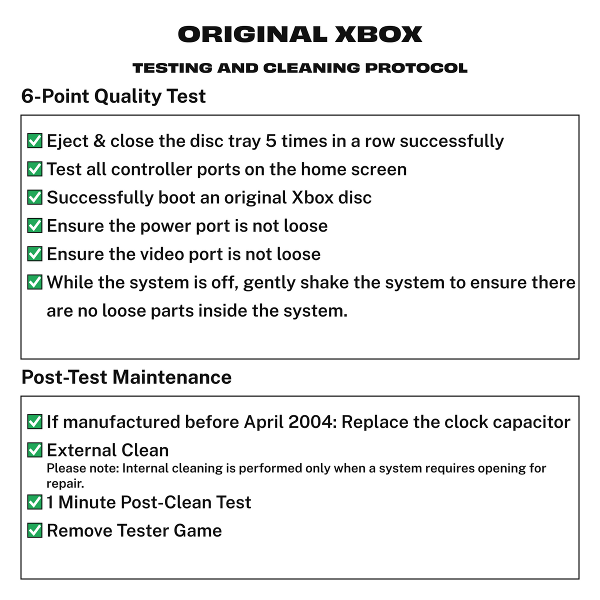 ri-hardware-protocol:30a08ab2b0df Testing protocol for Original Xbox