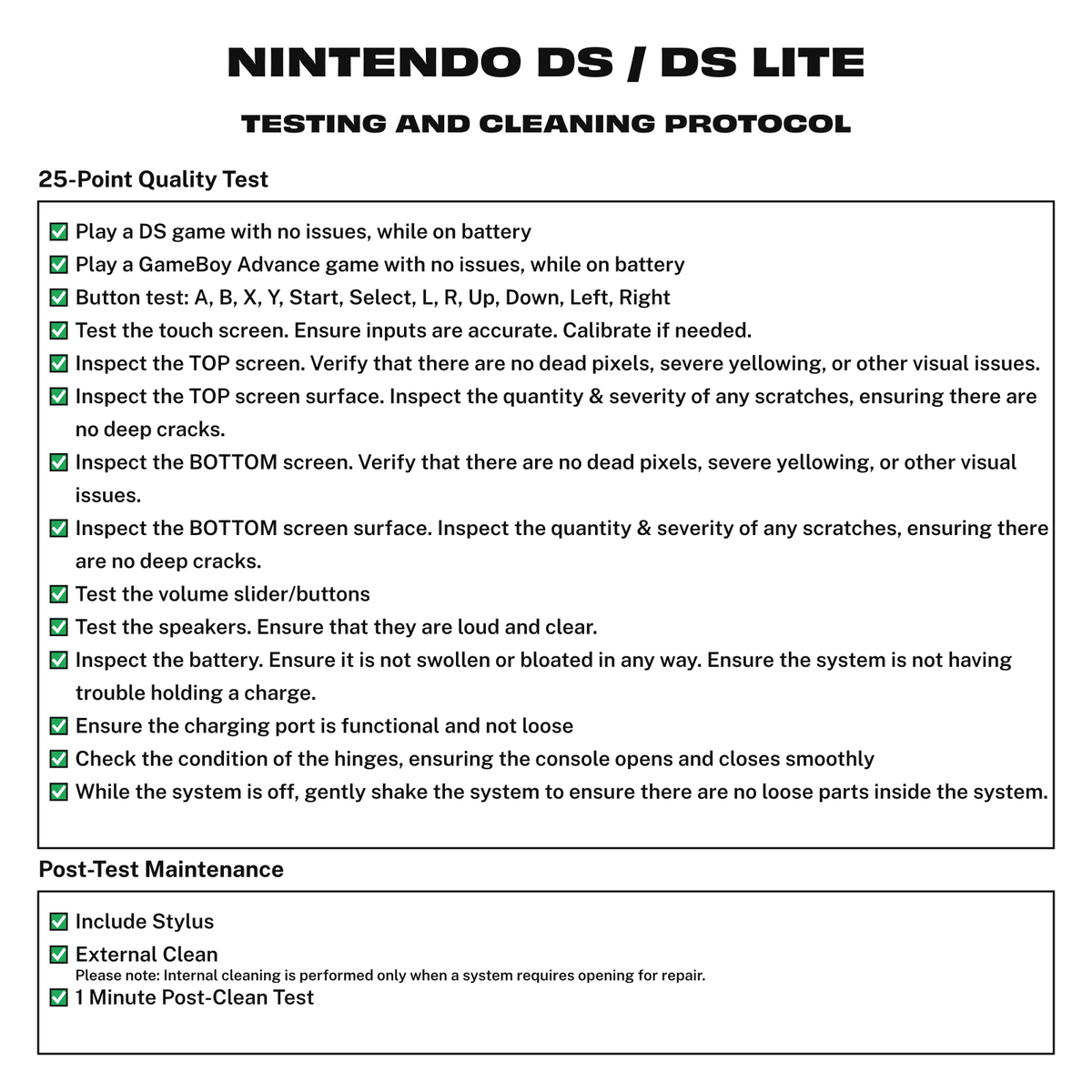 ri-hardware-protocol:b38a2c0fa4d7 Testing protocol for Nintendo DS / DS Lite