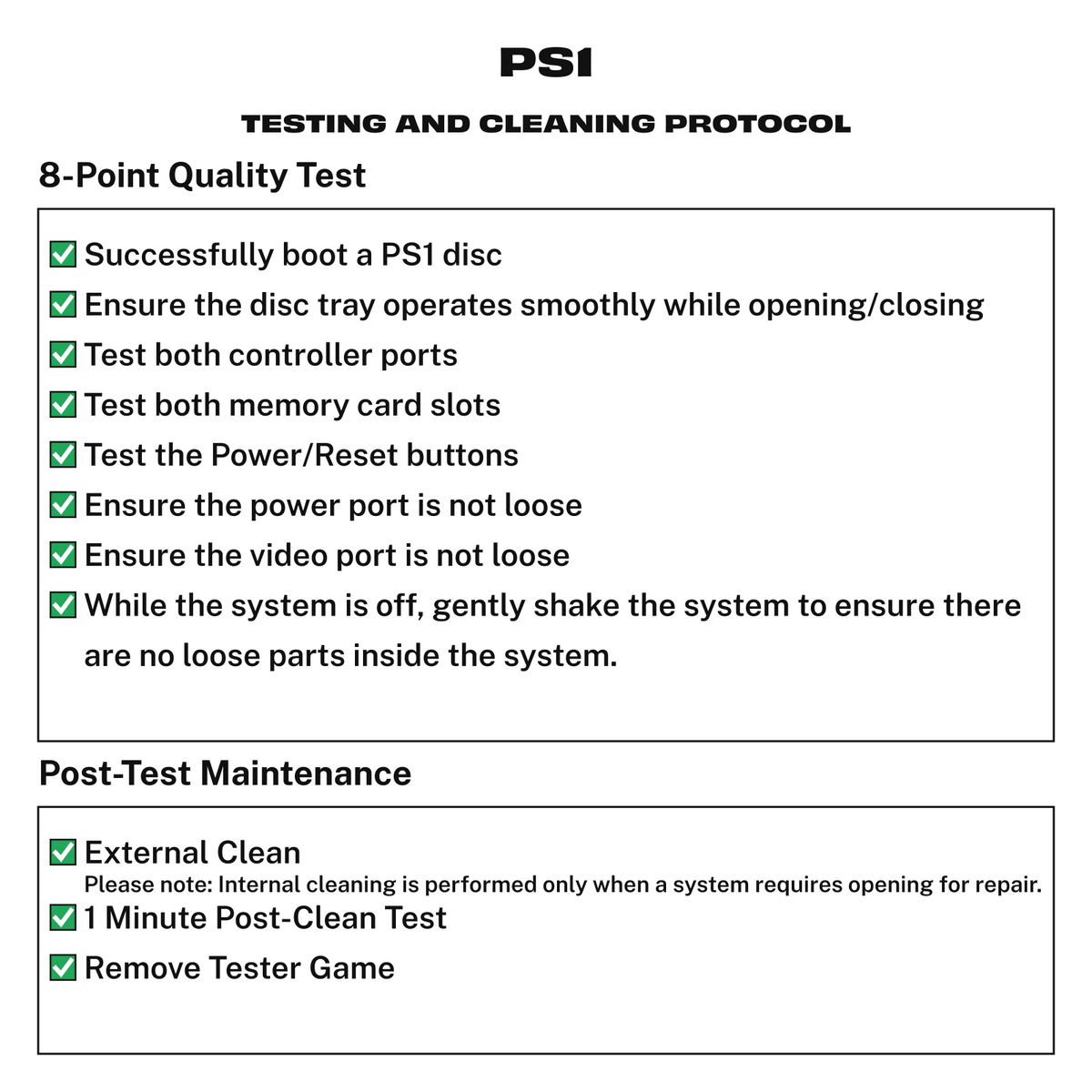 ri-hardware-protocol:f08d1e093767 Testing protocol for PS1