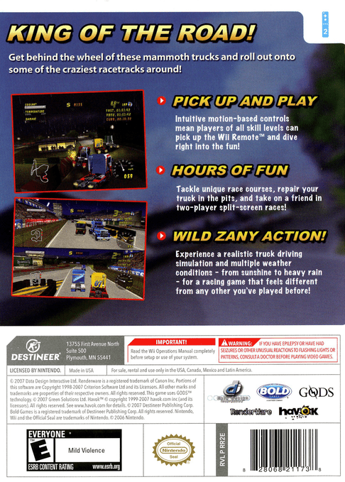 Rig Racer 2 - Wii - Retro Island Gaming