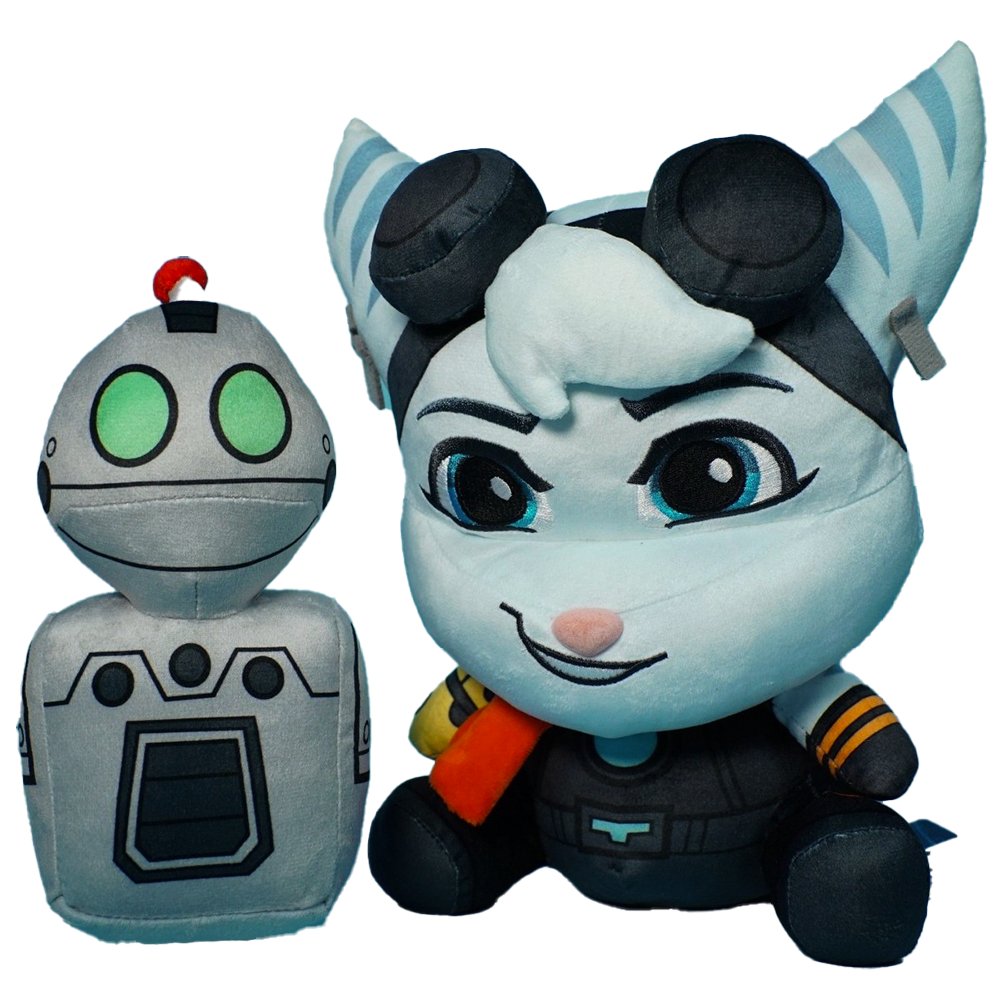 Rivet and Clank 10" Magnetic Plush - Retro Island Gaming