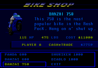 Road Rash II [Cardboard Box] - Sega Genesis - Retro Island Gaming