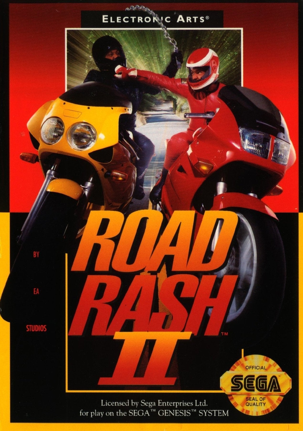 Road Rash II - Sega Genesis - Retro Island Gaming