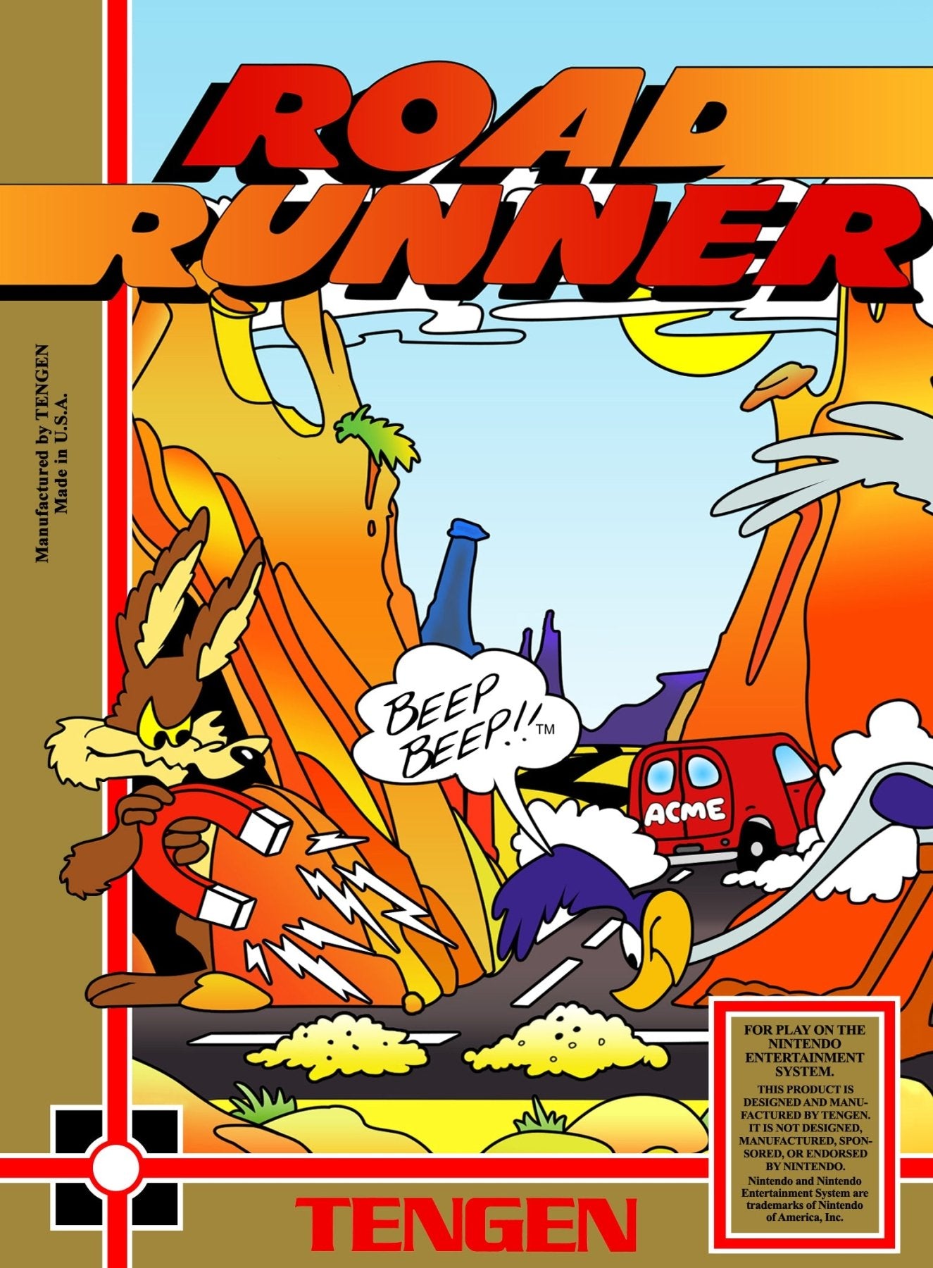 Road Runner - NES - Retro Island Gaming