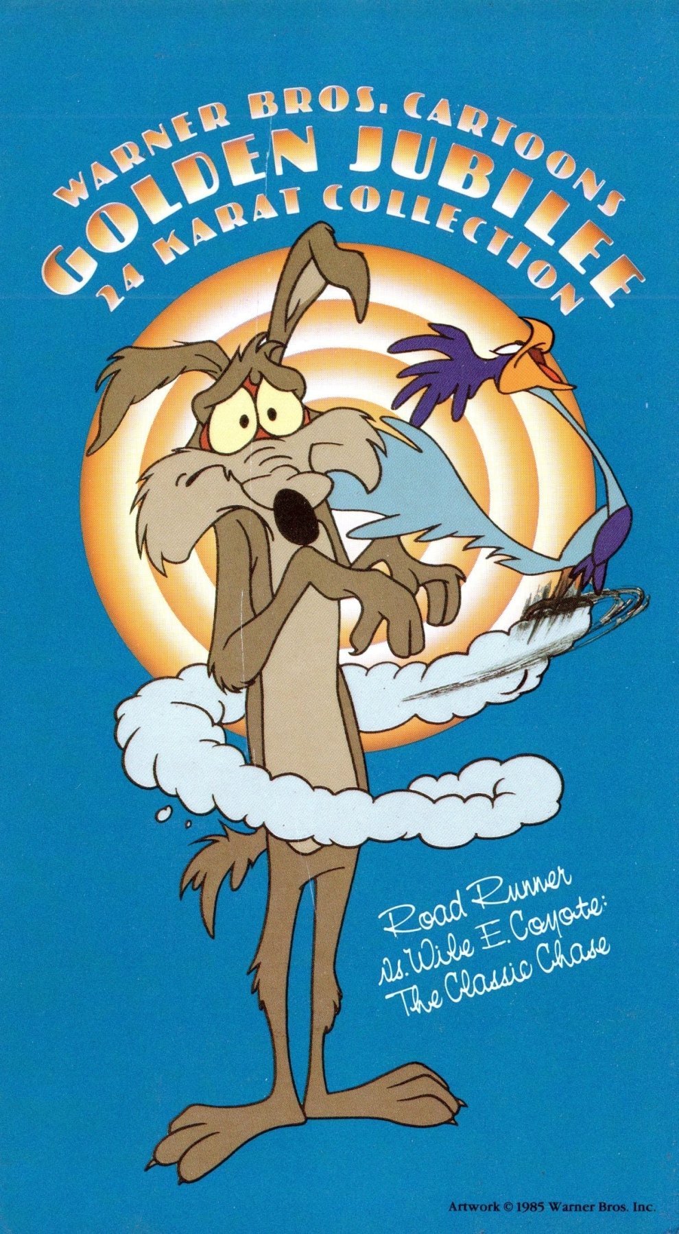 Road Runner VS. Wile E. Coyote: The Classic Chase - 24 Karat Collection - VHS - Retro Island Gaming